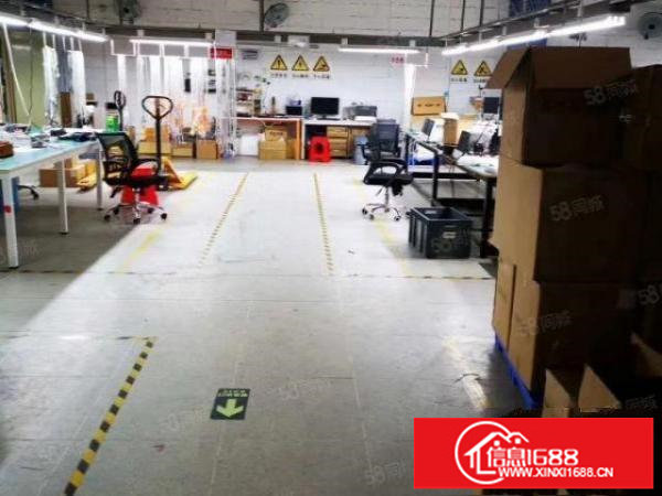 布吉李朗工业区一楼3000平厂房出租带红本现成环评装修空地大