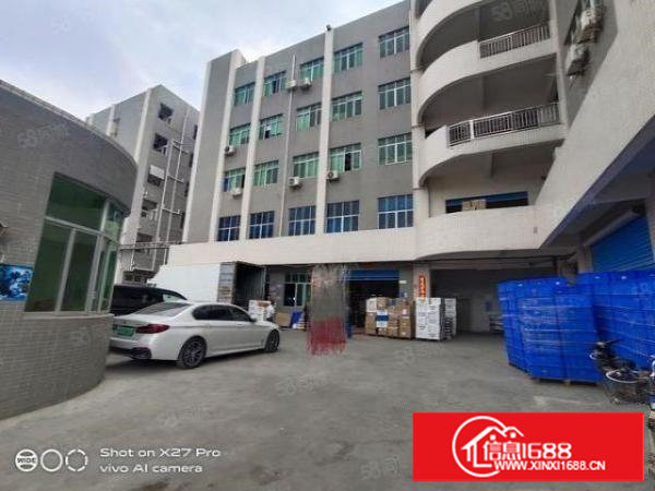 塘厦石马标准4楼800平厂房招租！实际面积，现成装修，水电齐