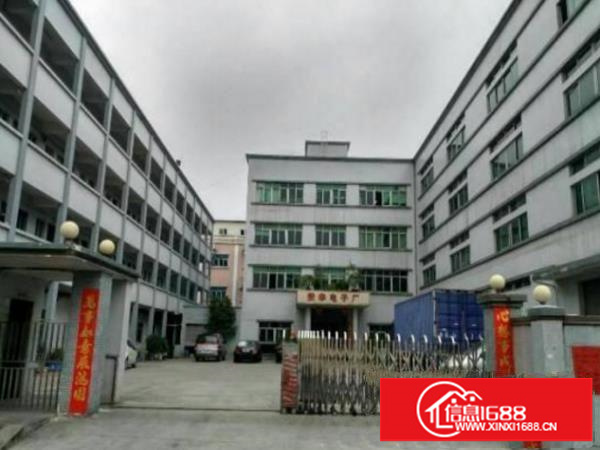 坪山沙博新出楼上带装修厂房1200平