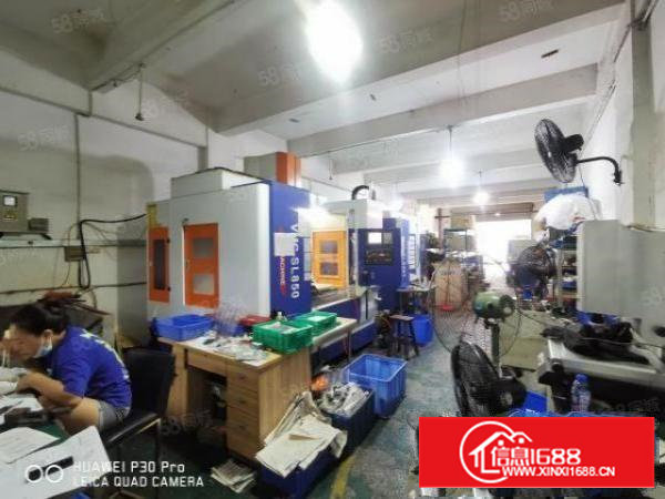 沙井中心路万丰98工业城附近1楼280平五金电脑锣现成办公室