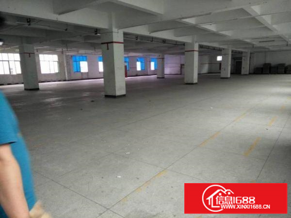 横岗六约新出楼上2000平厂房临近地铁站报价22块