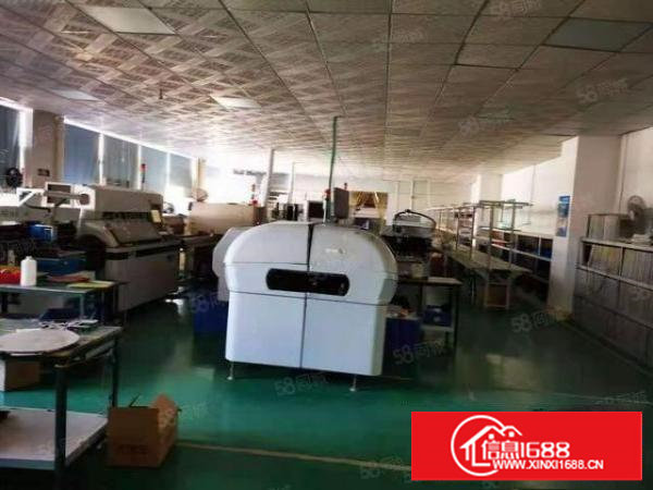 塘厦沙湖楼上450平厂房招租，配套齐全拎包入住，贴片行业优选