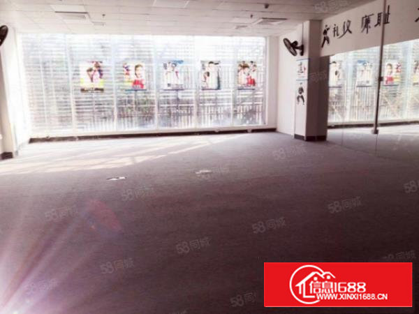 宝安国道边300平精装修写字楼采光好，业主整租位置好