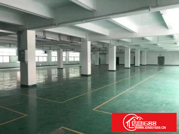 平湖富民工业区楼上带装修厂房1900平米