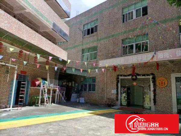 横岗幼儿园式厂房带装修独门独院厂房3层1800平宿舍520平