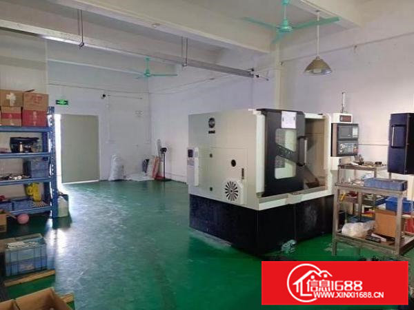 横沥镇新出二楼650平方精装水电地坪漆办公室齐全拎包即可生产