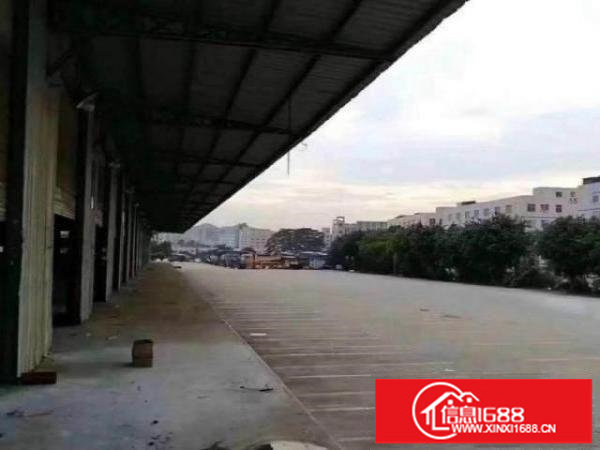 六约新出单一层钢构8000平出租带卸货平台大小分租