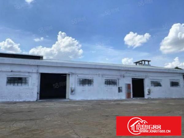 空地大，带独立办公，顺德杏坛3100平方简易厂房出租