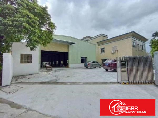 塘厦清湖头，原房东独院1850平方钢结构厂房，租17元