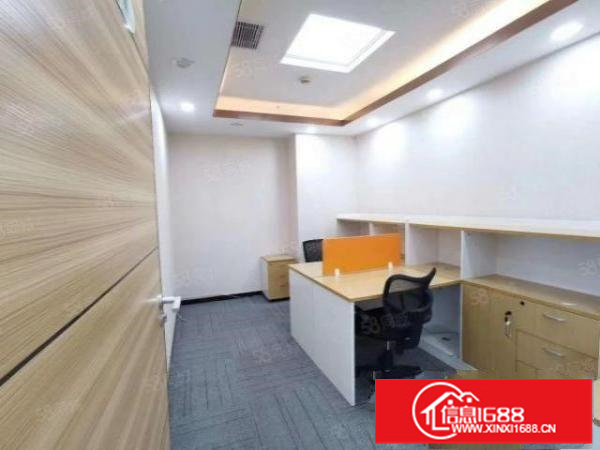 吉祥地铁站500平精装修办公室200平起租证件齐全大小可分租