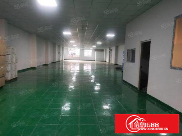 长安镇沙头二楼680平方精装修厂房水电齐全，拎包入住