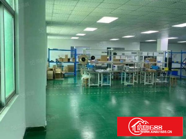 塘厦168工业区厂房出租，1100平方实际面积出租，现成水电