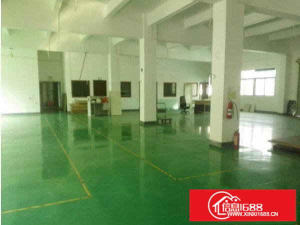 清溪清厦楼上950平厂房出租地坪漆（水电齐全）