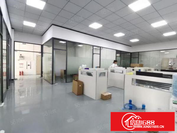 观澜富士康附近花园式工业园楼上650平精装修水电齐全无转让费