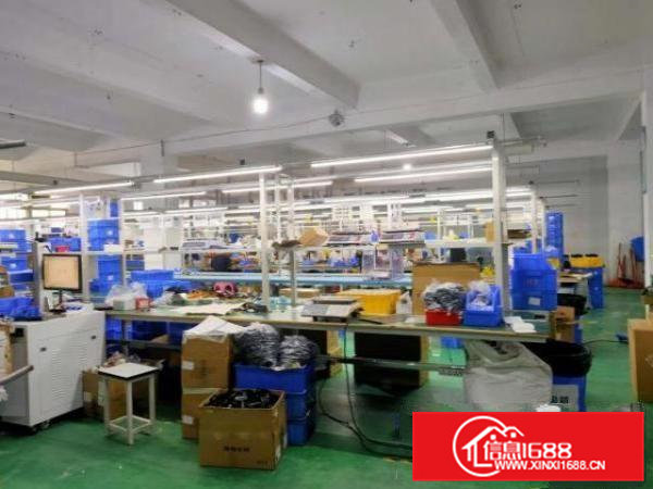 电子小加工纸箱楼上精装修厂房出租1080平水电办公齐全