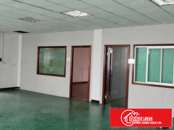 石碣镇单屋工业区2楼1100方现成装修有院子有电梯有停车位