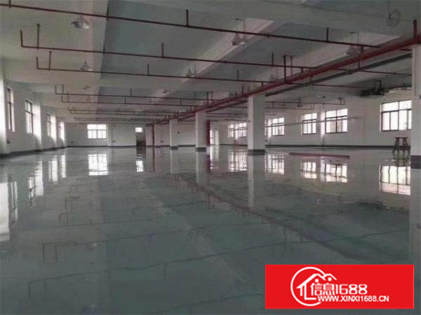 急租三楼厂房，地坪漆厂房1500平带办公室，电子等行业，价低
