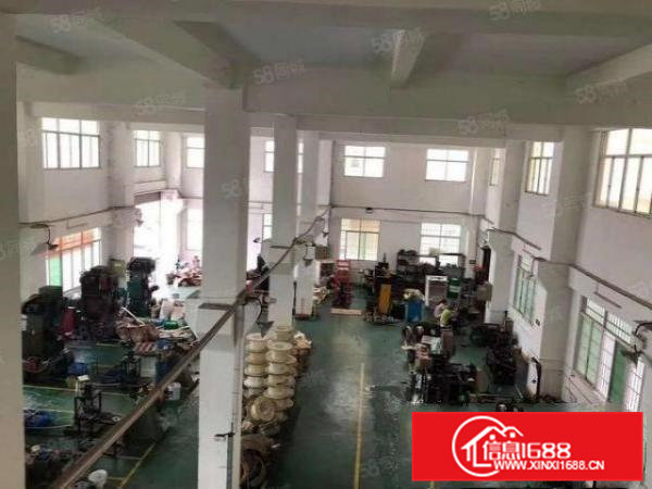 常平白石岗新出独栋厂房2层1360平方，一楼高7米主线到车间