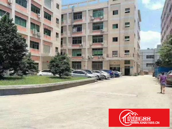 凤岗工业园带装修地坪漆厂房楼上出租1500平方出租配套齐全