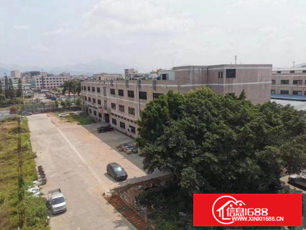 标准一楼厂房2500平方带行车带装修靠马路超大空地园区