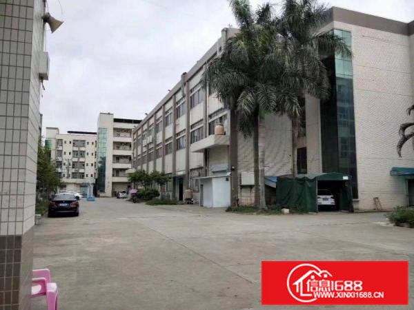 企石镇超靓标准独院厂房三层8000平方，一楼高6米,空地大