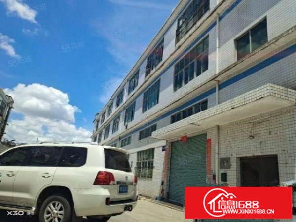 鹅公岭3楼1238平厂房分租有红本精装办公室