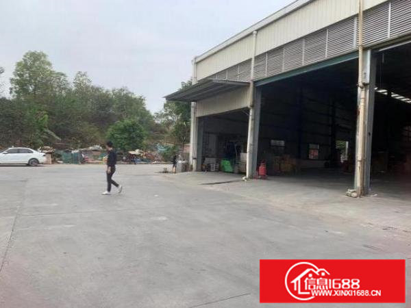 环莞快速边上！赤岗单一层1700平8米高，可用仓库加工