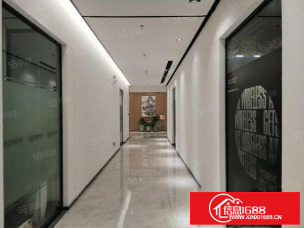 坂田岗头地铁口电商园带装修办公室户型方正采光好168平起分