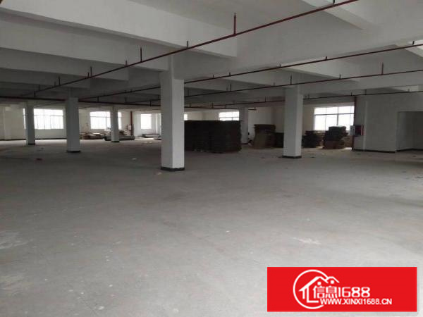 秋长西湖主干道旁1500平标准2楼厂房出租带精装