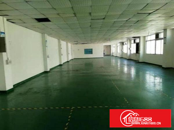 塘厦楼上570平精装修厂房适合各行各业原房东低价急租！