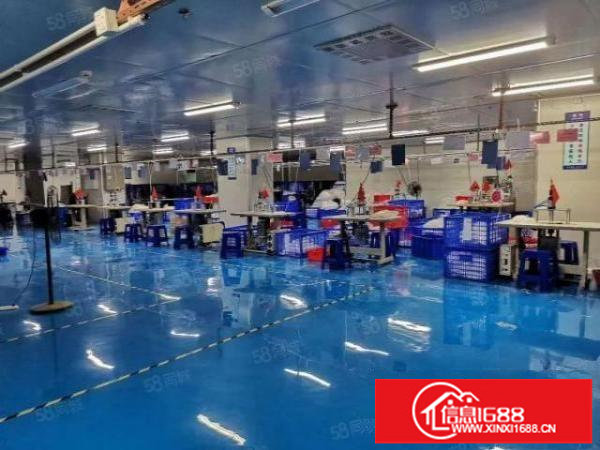 福永镇和平村楼上整层2250平米无尘车间转让！租金便宜！月底