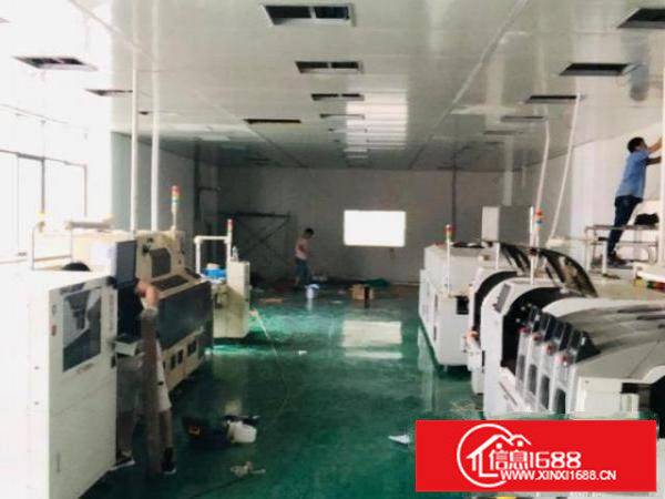 福永塘尾厂房，smt工厂转租，水，电，气，齐全，免装修