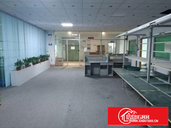 石岩汽车站新出楼上300厂房招租，精装修无转让费