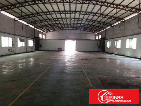 虎门靠近长安空出一楼实际面积1000平方独栋厂房出租