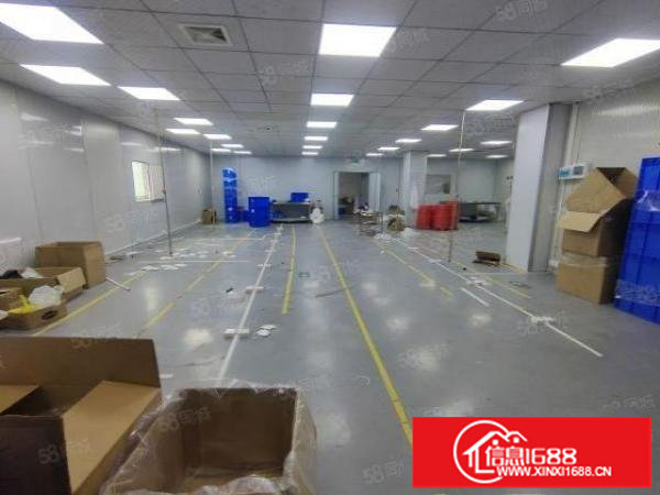 沙井新出现成无尘车间已空出，楼上950平！