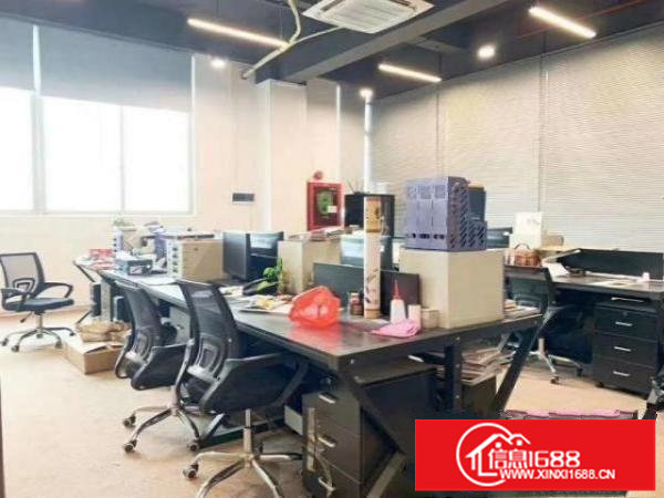 福永新出楼上1250平带办公装修厂房出租，原房东带红本