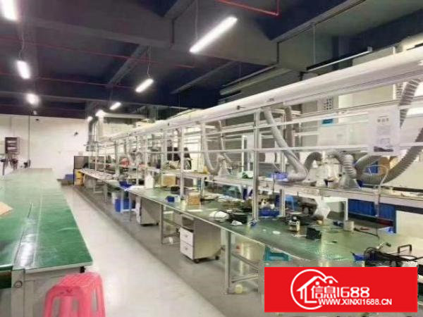 福永沿江高速附近楼上1200平方豪华精装修厂房出租