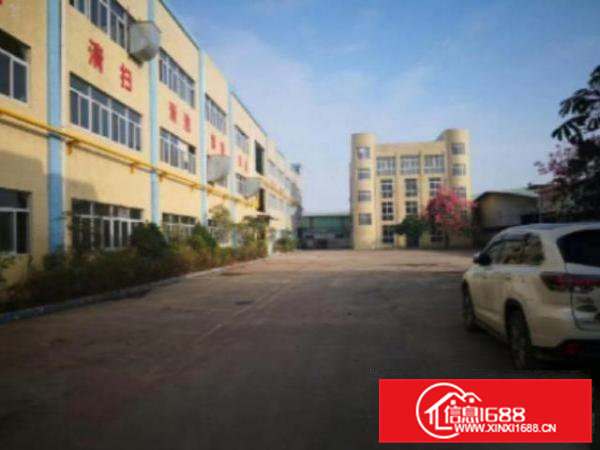 高埗楼上1700平标准厂房出租有现成地坪漆办公室