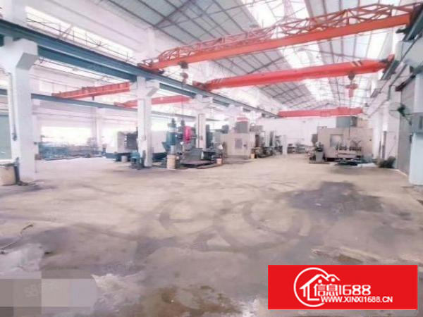 凤岗成熟工业园空出12米高重工业钢构厂房1400平方带航车