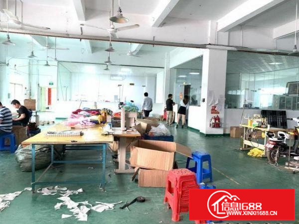 清溪标准厂房二楼1500平米带装修出租，水电齐全