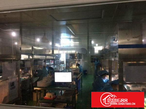 出租高新产业园内三楼厂房1200平米带装修和净化间