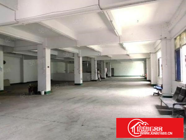 龙岗中心城五联新出一楼500平厂房出租层高5米报价22元可分