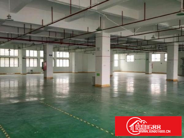 观澜原房东红本厂房2楼整层1980平实际面积出租带消防喷淋
