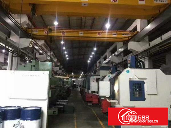 塘厦蛟乙塘空出单一层钢构厂方1700平高8米带行车