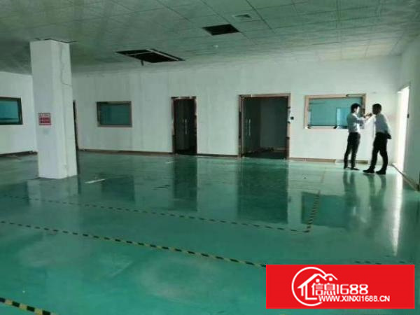 龙岗坪地坪西主干道楼上精装修厂房2050平方出租