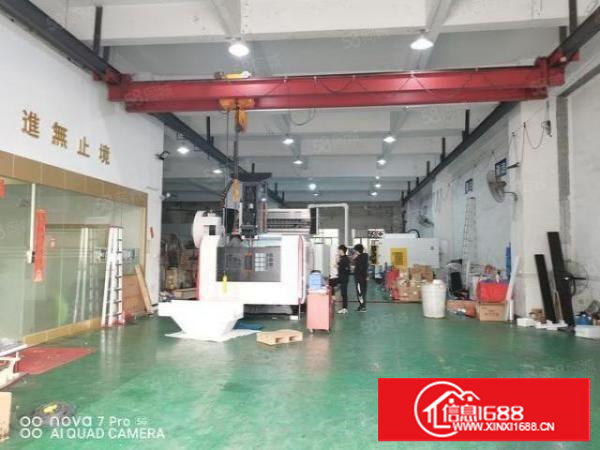 长安乌沙一楼1300平带行车水电齐全厂房出租！