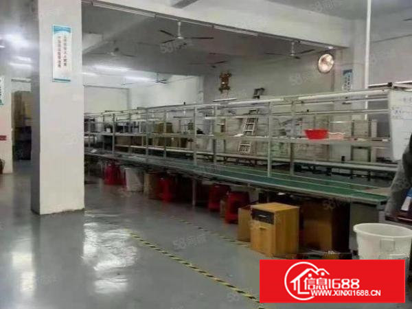 长安乌沙楼上新出650平厂房出租水电齐全带豪华装修有电梯