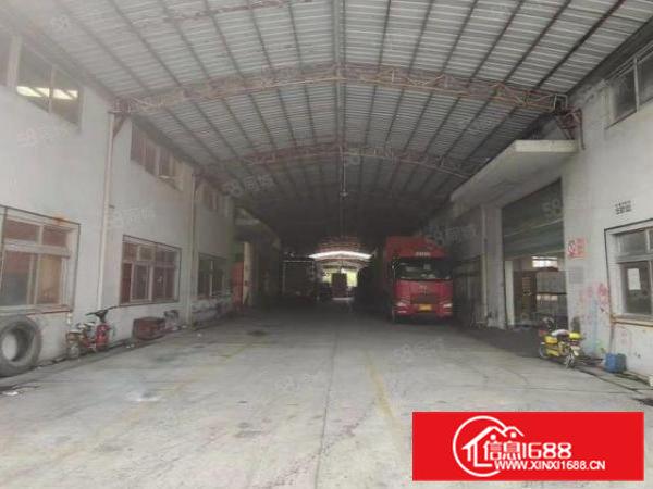 横沥镇原房东独院砖墙到顶重工业钢构厂房招租中间无柱子超大空地