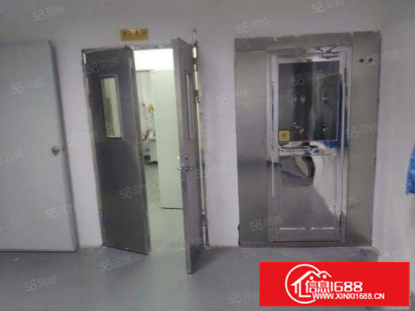 福永新出楼上750平无尘净化车间，带前台办公室