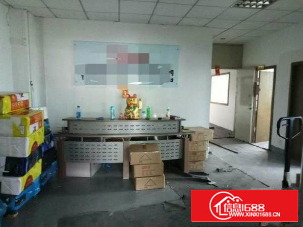 石岩应人石业主直租带装修660平米电子厂房